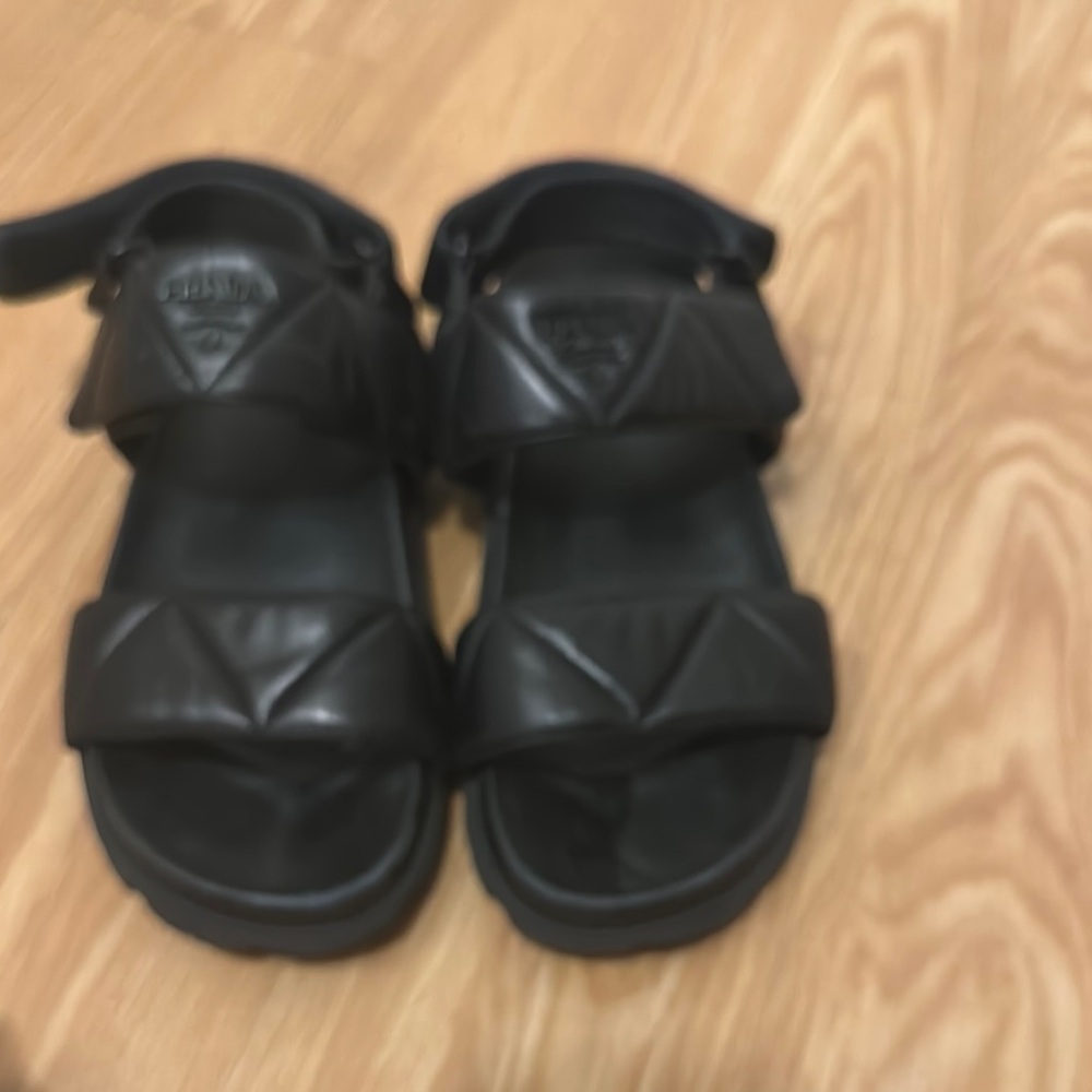 Prada Black Sandals